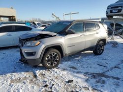 Salvage cars for sale at Kansas City, KS auction: 2018 Jeep Compass Trailhawk