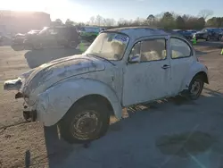 Volkswagen salvage cars for sale: 1975 Volkswagen Beetle