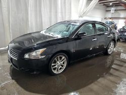 Salvage cars for sale at Leroy, NY auction: 2011 Nissan Maxima S