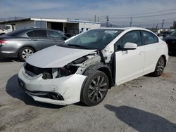 Salvage cars for sale at Sun Valley, CA auction: 2015 Honda Civic EXL