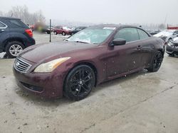 Salvage cars for sale at Cahokia Heights, IL auction: 2010 Infiniti G37 Base