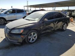 Salvage cars for sale at Anthony, TX auction: 2013 Volkswagen Passat SE