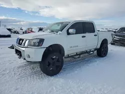 Salvage trucks for sale at Helena, MT auction: 2008 Nissan Titan XE