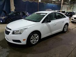 Salvage cars for sale from Copart Woodhaven, MI: 2012 Chevrolet Cruze LS