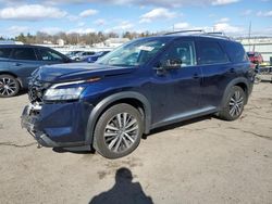 Salvage cars for sale at Pennsburg, PA auction: 2022 Nissan Pathfinder Platinum