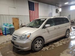 Honda Odyssey exl salvage cars for sale: 2006 Honda Odyssey EXL