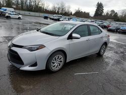 Salvage cars for sale at Portland, OR auction: 2019 Toyota Corolla L