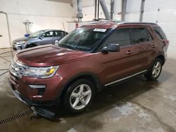 Salvage cars for sale from Copart Anchorage, AK: 2018 Ford Explorer XLT