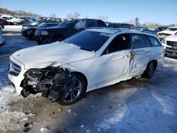 Salvage cars for sale at West Warren, MA auction: 2014 Mercedes-Benz E 350 4matic Wagon