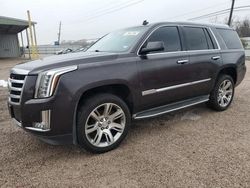 Salvage cars for sale at Houston, TX auction: 2015 Cadillac Escalade Luxury