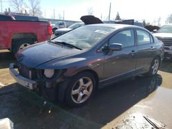 Salvage cars for sale at Lansing, MI auction: 2009 Honda Civic EXL