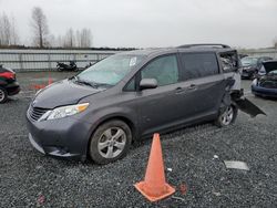 Toyota Sienna le salvage cars for sale: 2013 Toyota Sienna LE