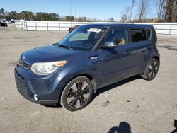 Salvage cars for sale at Dunn, NC auction: 2015 KIA Soul