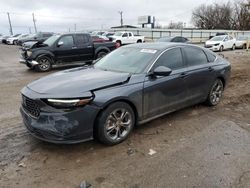 Salvage cars for sale at Oklahoma City, OK auction: 2023 Honda Accord EX