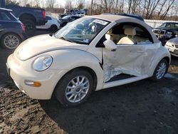 Volkswagen Beetle Vehiculos salvage en venta: 2005 Volkswagen New Beetle GLS