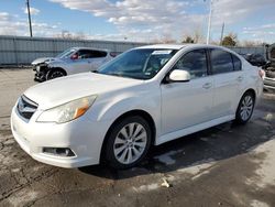 Subaru Vehiculos salvage en venta: 2012 Subaru Legacy 2.5I Limited