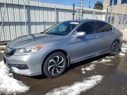 Carros salvage a la venta en subasta: 2016 Honda Accord EXL