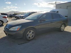 Salvage cars for sale at Las Vegas, NV auction: 2007 Honda Accord EX