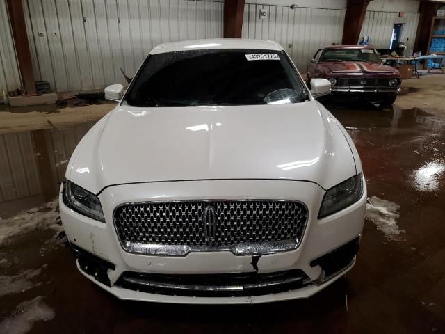 2017 Lincoln Continental Premiere