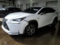 Salvage cars for sale at Chicago Heights, IL auction: 2017 Lexus NX 200T Base