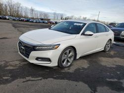 Salvage cars for sale at Portland, OR auction: 2018 Honda Accord Touring