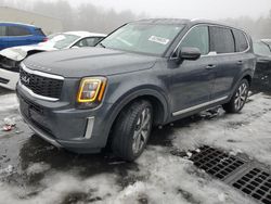 Salvage cars for sale at Exeter, RI auction: 2022 KIA Telluride EX