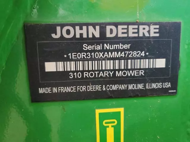 2021 John Deere R310