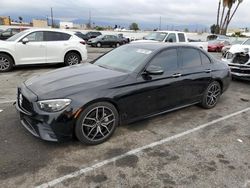 Salvage cars for sale at Van Nuys, CA auction: 2021 Mercedes-Benz E 350