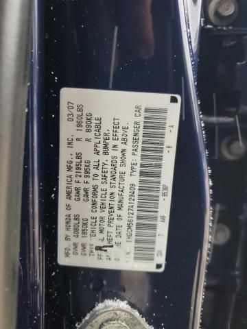 2007 Honda Accord Value