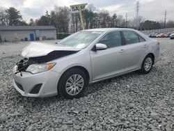 Salvage cars for sale at Mebane, NC auction: 2014 Toyota Camry L