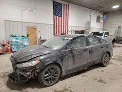 Salvage cars for sale at Des Moines, IA auction: 2013 Ford Fusion SE