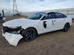 Carros salvage sin ofertas aún a la venta en subasta: 2025 Honda Accord Hybrid Sport