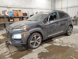 Salvage vehicles for parts for sale at auction: 2020 Hyundai Kona Ultimate