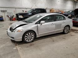 Honda salvage cars for sale: 2009 Honda Civic EXL