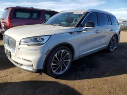 Salvage cars for sale at Brighton, CO auction: 2023 Lincoln Aviator Reserve