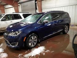 Chrysler Pacifica Ehybrid Platinum Vehiculos salvage en venta: 2017 Chrysler Pacifica Ehybrid Platinum