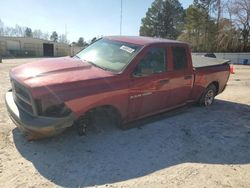 Salvage cars for sale at Knightdale, NC auction: 2012 Dodge RAM 1500 ST