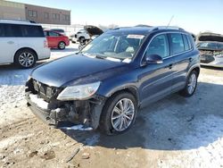 Salvage cars for sale at Kansas City, KS auction: 2011 Volkswagen Tiguan S