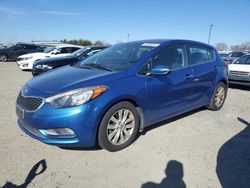 Salvage cars for sale at Sacramento, CA auction: 2015 KIA Forte EX