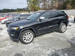 Salvage cars for sale at Fairburn, GA auction: 2017 Jeep Grand Cherokee Limited