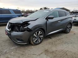 Salvage cars for sale at Florence, MS auction: 2015 Nissan Murano S