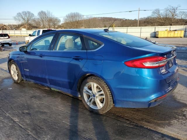 2018 Ford Fusion S Hybrid