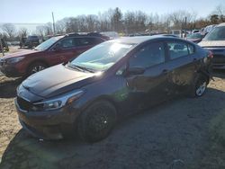 Salvage cars for sale at Chalfont, PA auction: 2017 KIA Forte LX