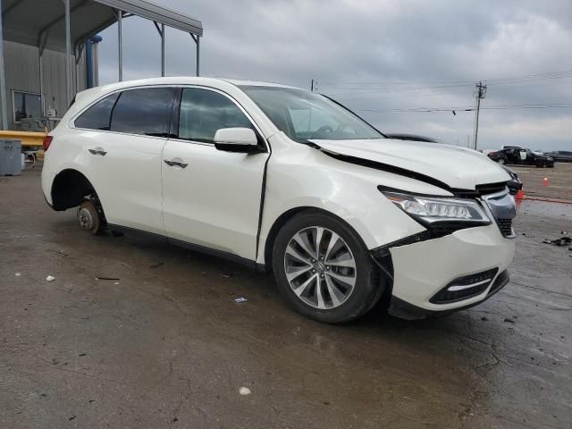 2016 Acura MDX Technology