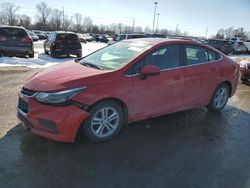 Salvage cars for sale at Fort Wayne, IN auction: 2017 Chevrolet Cruze LT