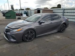 Salvage cars for sale at Miami, FL auction: 2020 Toyota Camry XSE