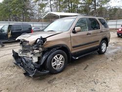 Salvage cars for sale at Austell, GA auction: 2004 Honda CR-V EX