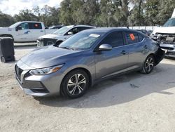 Salvage cars for sale at Ocala, FL auction: 2022 Nissan Sentra SV