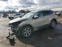 Salvage cars for sale at New Britain, CT auction: 2019 Honda CR-V EXL