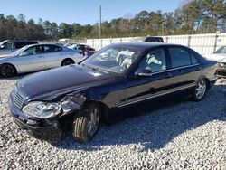 Salvage cars for sale at Ellenwood, GA auction: 2002 Mercedes-Benz S 430